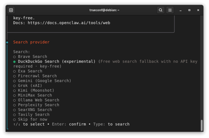 How to use TrueСonf bots with the OpenClaw AI agent 17